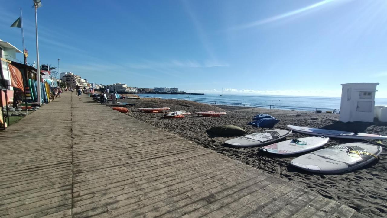 Alquilaencanarias-Medano "Halley", Terrace & Beach Apartman El Médano Kültér fotó